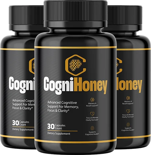 CogniHoney 3 Bottles package