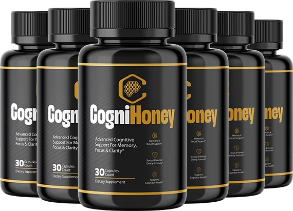 CogniHoney 6 Bottles package